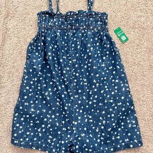 NWT Gap denim jumpsuit-8Y